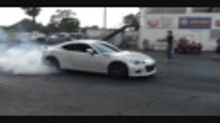 The World's Fastest Subaru BRZ Is A Drag Strip Destroying, Turbocharged Rocket Ship